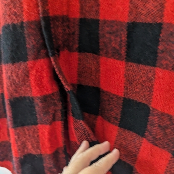 Vintage 70s Buffalo Plaid Shacket Flannel - Picture 8 of 13